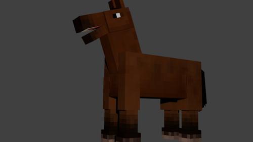 Minecraft Horse Rig! preview image